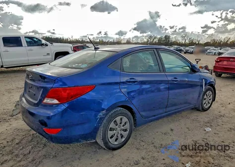2017 Hyundai Accent Se z USA, uszkodzony, nr VIN KMHCT4AE8HU196968